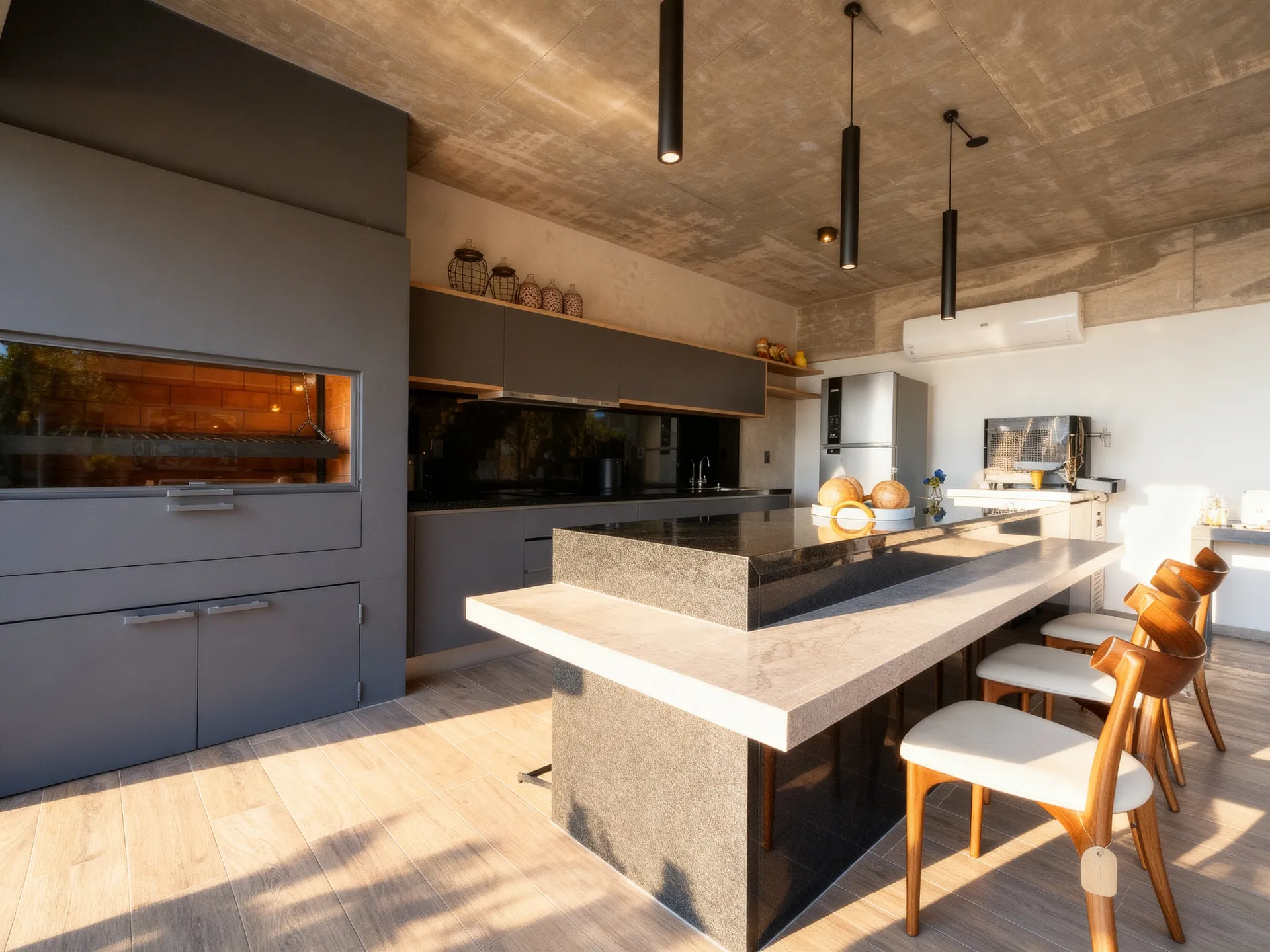 Cocina limpia, luminosa y editorial